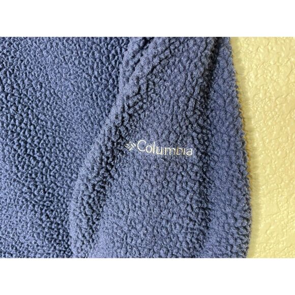 Women's Columbia Feeling Frosty Sherpa Full Zip Small Gorpcore Hiking Camping - Picture 9 of 12